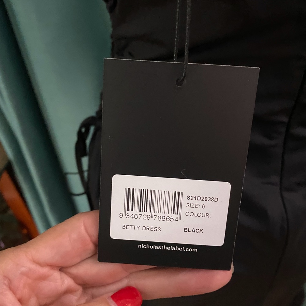Nicolas NWT  Betty Black Dress - Picture 9 of 13